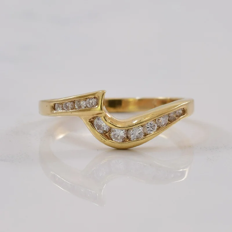 Glamorous Jewelry, Glamorous Deals – Shop Now Contour Channel Set Diamond Band | 0.18ctw | SZ 7.5 |