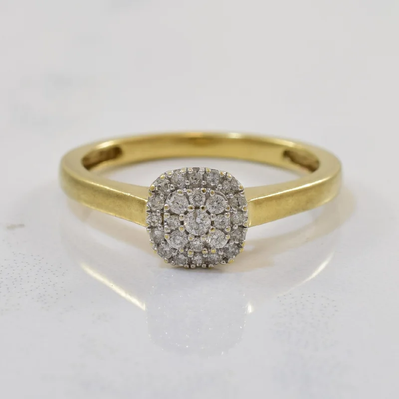 Timeless Jewelry Styles At Wallet-Friendly Prices Cluster Solitaire Illusion Diamond Ring | 0.15ctw | SZ 7.25 | Timeless Jewelry Styles At Wallet-Friendly Prices Cluster Solitaire Illusion Diamond Ring | 0.15ctw | SZ 7.25 |