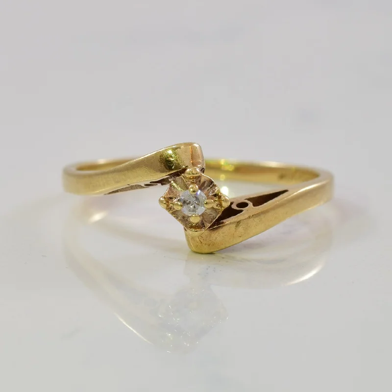 Unmissable Jewelry Clearance – Final Reductions Filigree Bypass Diamond Ring | 0.02ct | SZ 5.75 |