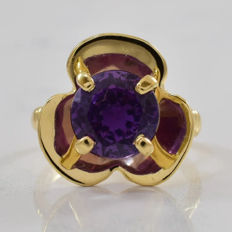 Seasonal Jewelry Deals – Elevate Your Style Synthetic Purple Sapphire Flower Ring | 3.75ct | SZ 7.25 | Seasonal Jewelry Deals – Elevate Your Style Synthetic Purple Sapphire Flower Ring | 3.75ct | SZ 7.25 |