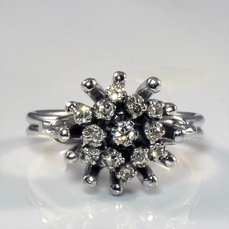 Bestselling Jewelry At Special Promotional Rates High Set Diamond Burst Ring | 0.20ctw | SZ 6 | Bestselling Jewelry At Special Promotional Rates High Set Diamond Burst Ring | 0.20ctw | SZ 6 |
