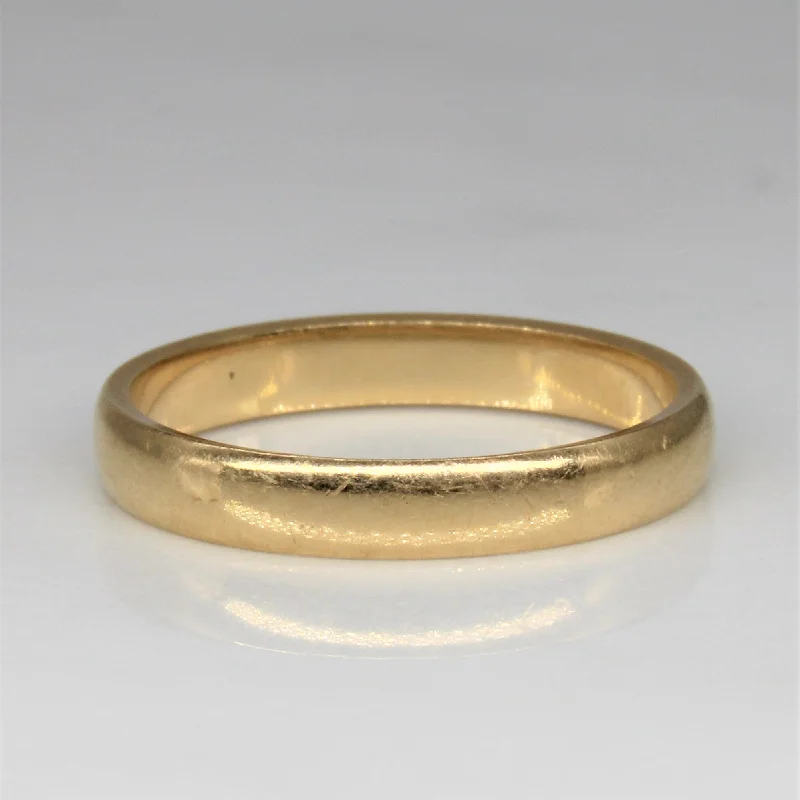 High-End Jewelry, Now More Affordable Than Ever Classic Yellow Gold Band | SZ 6.5 | High-End Jewelry, Now More Affordable Than Ever Classic Yellow Gold Band | SZ 6.5 |