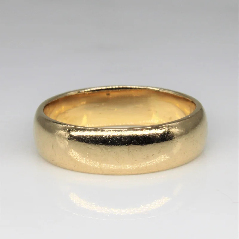 Elegant Jewelry, Exclusive Prices – Shop Now Gold Comfort Fit Band | SZ 6.25 |