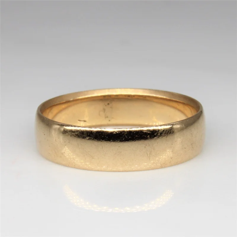 Big Discounts On Elegant Jewelry Collections Edwardian Yellow Gold Band | SZ 6 |