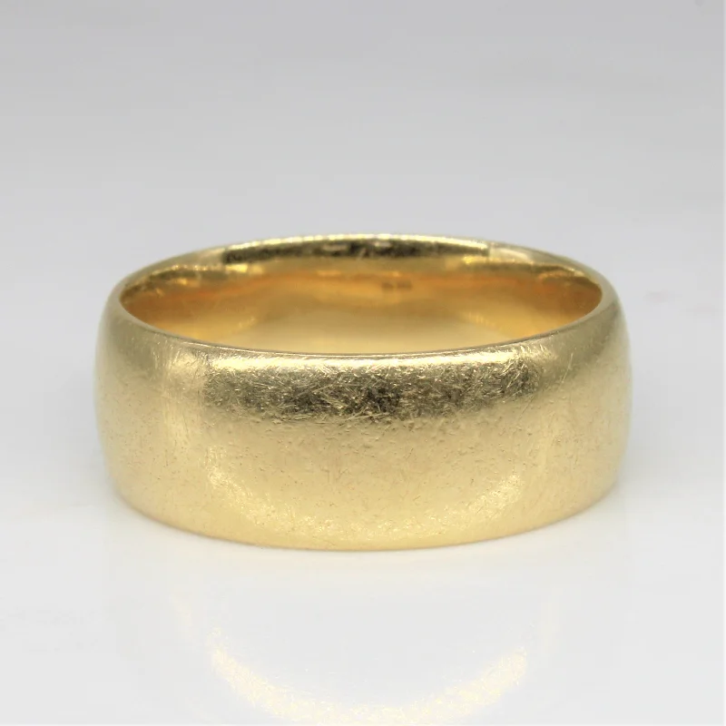 Shine Without Limits – Jewelry Sale Happening Now Yellow Gold Cigar Band | SZ 9.5 |