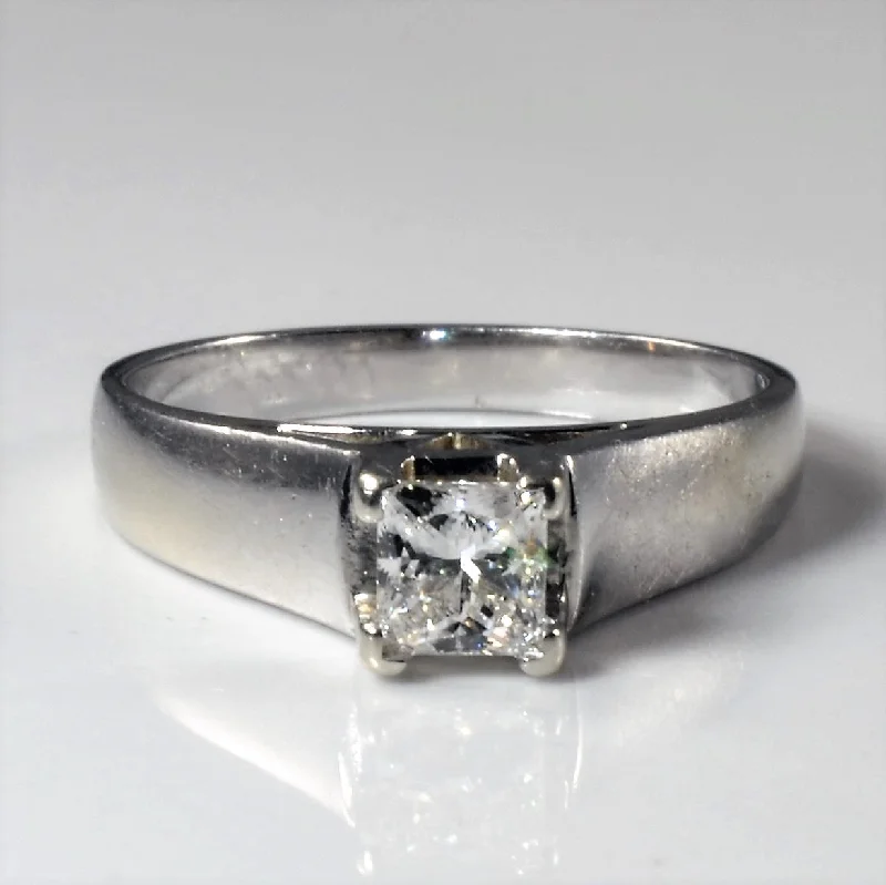Upgrade Your Jewelry Collection For Less Princess Diamond Solitaire Engagement Ring | 0.45ct | SZ 6.25 | Upgrade Your Jewelry Collection For Less Princess Diamond Solitaire Engagement Ring | 0.45ct | SZ 6.25 |