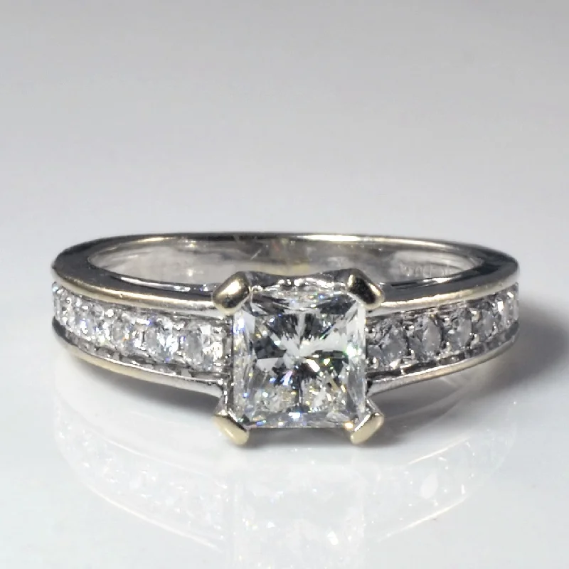 Shop Fine Jewelry With Amazing Deals Diamond Gallery Princess Engagement Ring | 1.29ctw | SZ 5.5 |