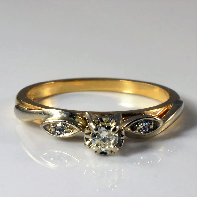 Celebrate With Sparkle – Jewelry Sale Now Live 1930s Three Stone Diamond Ring | 0.13ctw | SZ 6.25 |