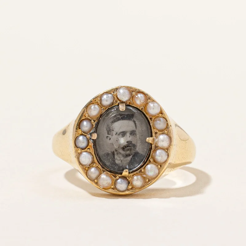 Save On Luxury Jewelry Pieces – Limited-Time Offers Victorian Era Seed Pearl Portrait Ring | SZ 8.5 | Save On Luxury Jewelry Pieces – Limited-Time Offers Victorian Era Seed Pearl Portrait Ring | SZ 8.5 |