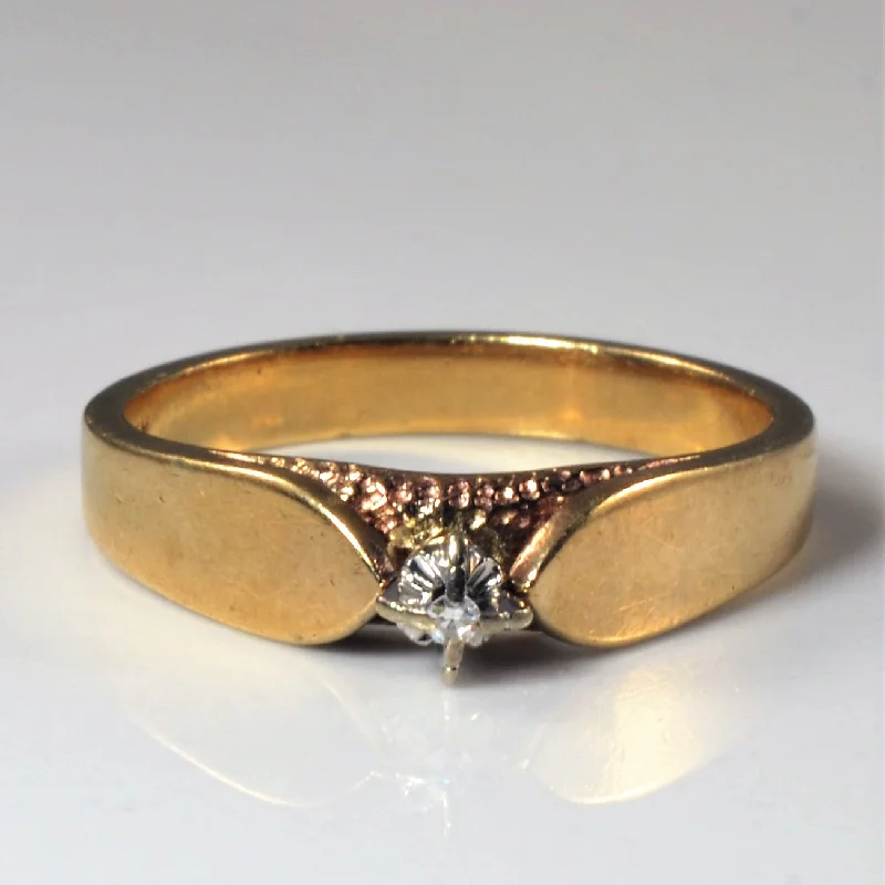 Timeless Elegance At Unbelievable Discounts Solitaire Diamond Promise Ring | 0.01ct | SZ 6 | Timeless Elegance At Unbelievable Discounts Solitaire Diamond Promise Ring | 0.01ct | SZ 6 |