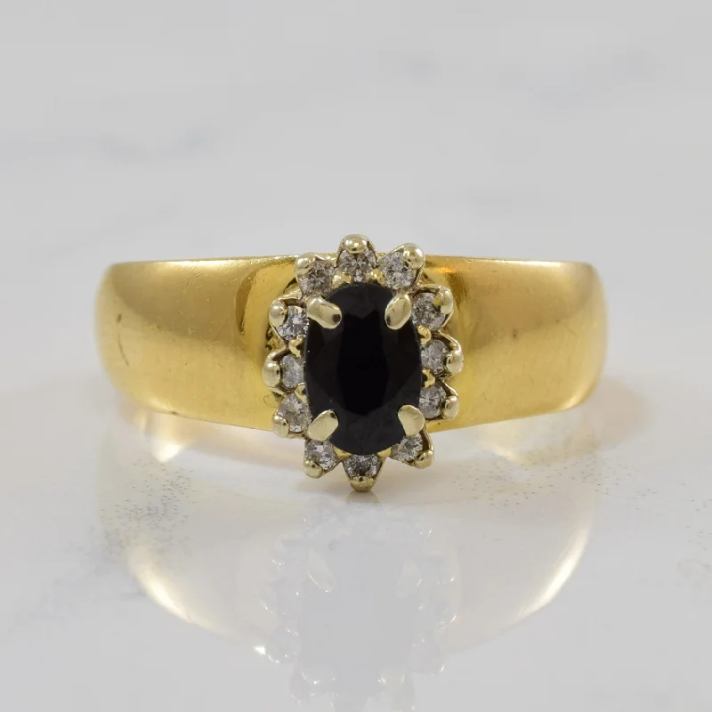 Luxury Jewelry Clearance – Shop Premium Styles Now Oval Sapphire & Diamond Halo Ring | 0.60ct, 0.12ctw | SZ 6.5 | Luxury Jewelry Clearance – Shop Premium Styles Now Oval Sapphire & Diamond Halo Ring | 0.60ct, 0.12ctw | SZ 6.5 |