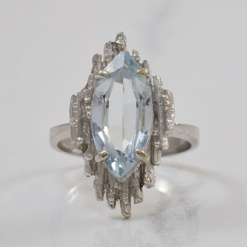 Limited-Time Offer On Elegant Jewelry Pieces Synthetic Spinel Cocktail Ring | 2.50ct | SZ 6.5 |