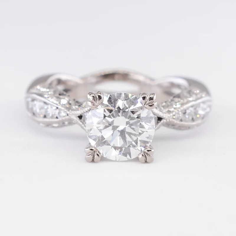 The Perfect Accessory For Less – Jewelry Sale Live Tacori' Classic Crescent Engagement Ring | 1.47ctw | SZ 4 |