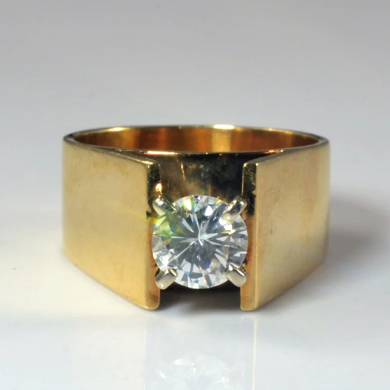 Seasonal Jewelry Sale – Upgrade Your Style Today Wide Band Solitaire Diamond Ring | 0.95ct | SZ 7 | Seasonal Jewelry Sale – Upgrade Your Style Today Wide Band Solitaire Diamond Ring | 0.95ct | SZ 7 |