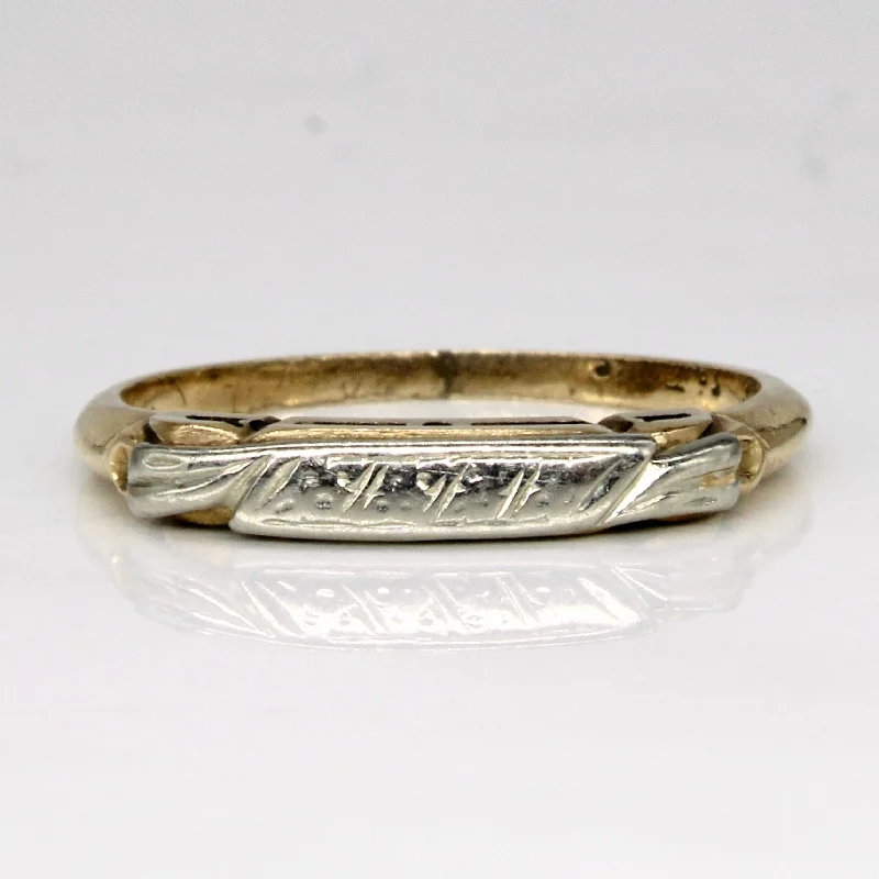 Don't Miss Out On Bestselling Jewelry At Special Prices Retro Two Tone Band | SZ 6 | Don't Miss Out On Bestselling Jewelry At Special Prices Retro Two Tone Band | SZ 6 |
