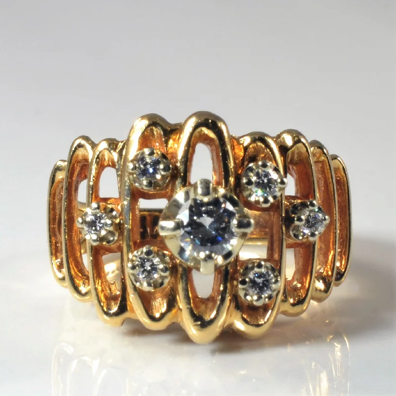 Buy More, Save More On Stunning Jewelry Pieces Open Work Diamond Cocktail Ring | 0.38ctw | SZ 5.5 | Buy More, Save More On Stunning Jewelry Pieces Open Work Diamond Cocktail Ring | 0.38ctw | SZ 5.5 |