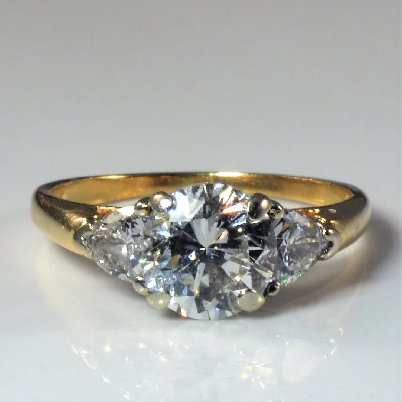 Luxury Jewelry Sale – Elegant Styles At Unbeatable Prices Three Stone Diamond Engagement Ring | 1.64ctw | SZ 5.25 |
