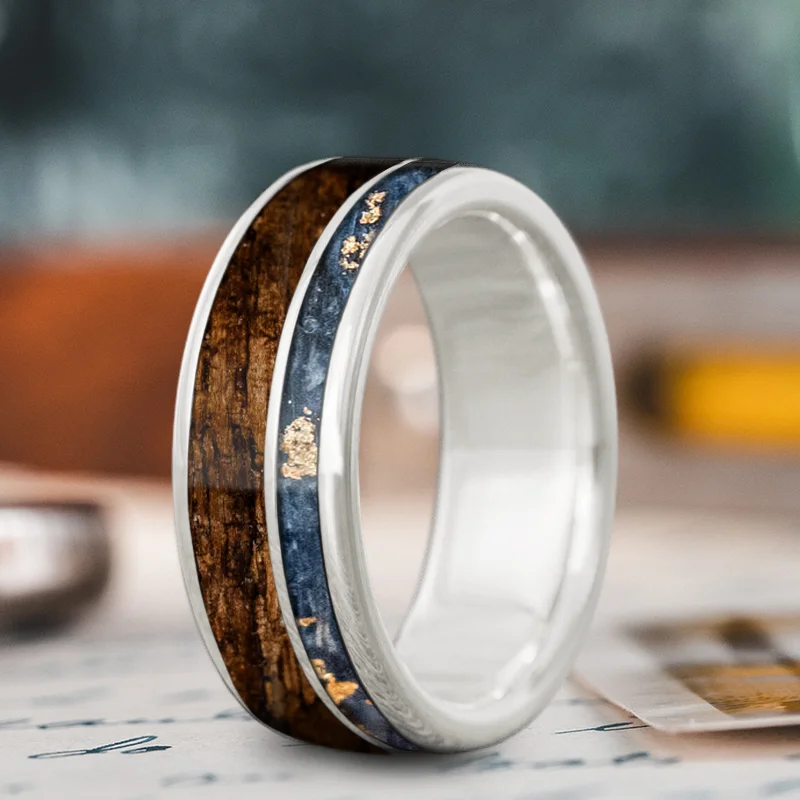 Elegant Jewelry, Exclusive Prices – Shop Now Custom Design - 2-Inlay Offset Ring PNev_HplZT5XmR_DLe6opBar