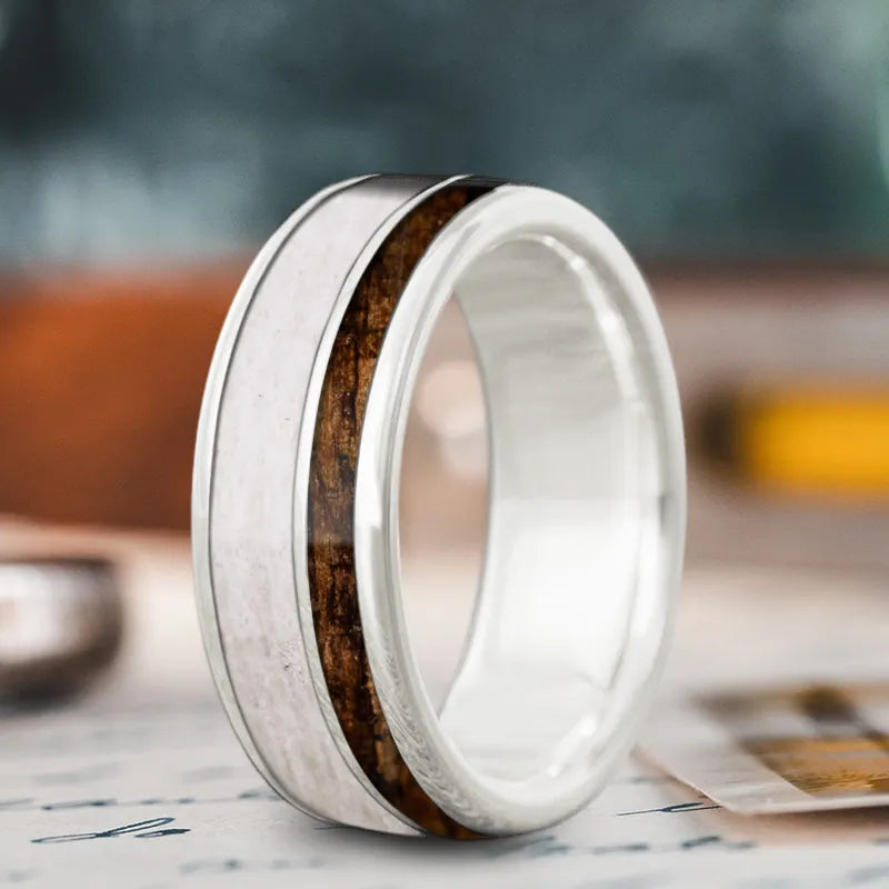 Fashion-Forward Jewelry At Incredible Prices Custom Design - 2-Inlay Offset Ring pP6QoEC2szqHY5oZuxFL_nDv