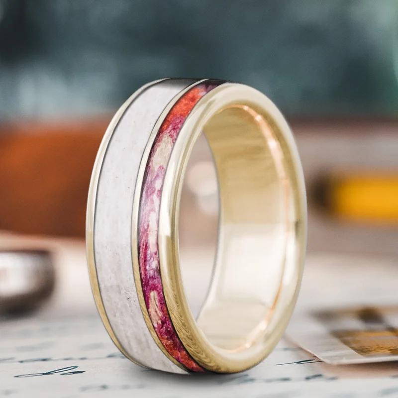 Limited-Stock Jewelry Sale – Once It's Gone, It's Gone Custom Design - 2-Inlay Offset Ring ppsiT_2KhhY-rEG8FWkzKLHZ
