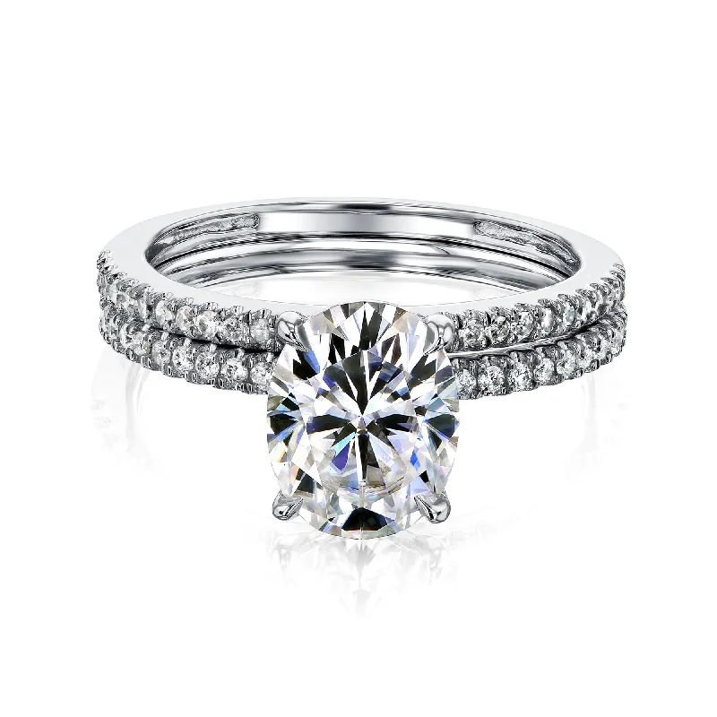 Bestselling Jewelry At Special Promotional Rates Oval Petite Bridal Set