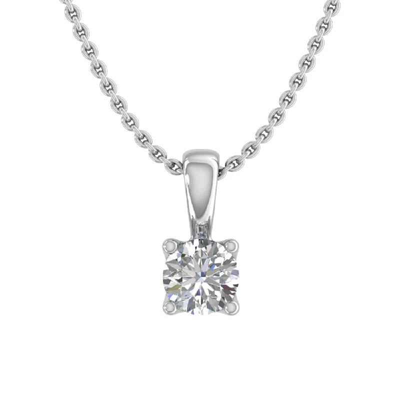 Don't Miss Out On Bestselling Jewelry At Special Prices 1/10 ctw 4-Prong Small Solitaire Diamond Pendant Necklace in Gold (Included Silver Chain) Don't Miss Out On Bestselling Jewelry At Special Prices 1/10 ctw 4-Prong Small Solitaire Diamond Pendant Necklace in Gold (Included Silver Chain)