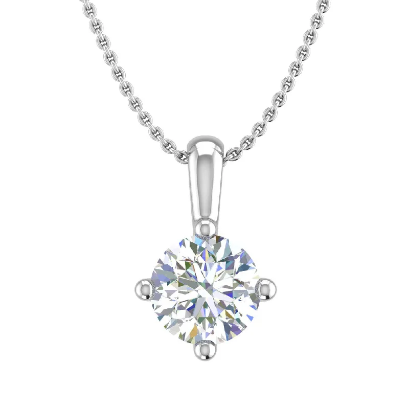 Once-A-Year Jewelry Deals – Shop Before They’Re Gone 1/2 Carat 4-Prong Set Diamond Solitaire Pendant Necklace in Gold (Silver Chain Included) Once-A-Year Jewelry Deals – Shop Before They’Re Gone 1/2 Carat 4-Prong Set Diamond Solitaire Pendant Necklace in Gold (Silver Chain Included)