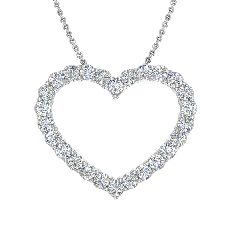 Exclusive Jewelry Markdowns – Limited-Time Offer 1/2 Carat Diamond Heart Pendant Necklace in Gold (Silver Chain Included) Exclusive Jewelry Markdowns – Limited-Time Offer 1/2 Carat Diamond Heart Pendant Necklace in Gold (Silver Chain Included)