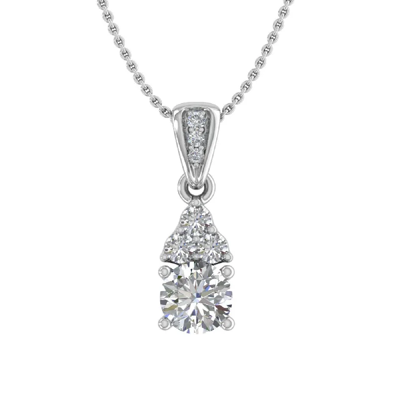 Final Call For Exquisite Jewelry At Reduced Rates 1/2 Carat Diamond Solitaire Pendant in Gold (Silver Chain Included) Final Call For Exquisite Jewelry At Reduced Rates 1/2 Carat Diamond Solitaire Pendant in Gold (Silver Chain Included)