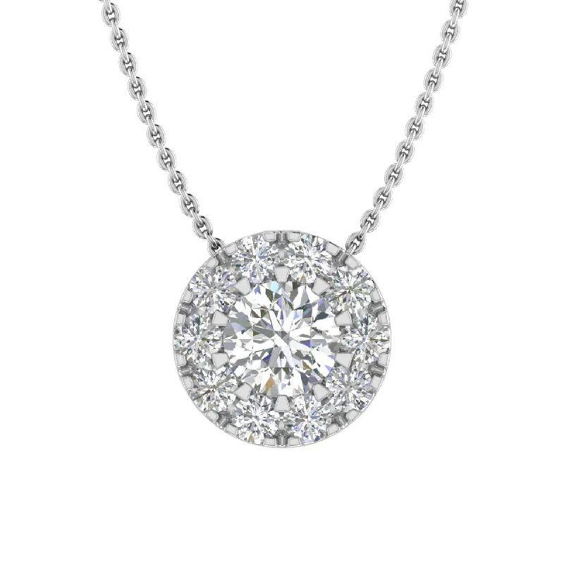 Must-Have Jewelry At Unbelievable Discounts 1/4 Carat Diamond Cluster Pendant Necklace in Gold (Silver Chain Included) Must-Have Jewelry At Unbelievable Discounts 1/4 Carat Diamond Cluster Pendant Necklace in Gold (Silver Chain Included)