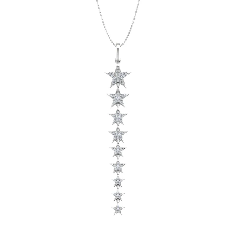 Special Sale On Handcrafted Jewelry – Shop Today 1/4 Carat Diamond Journey Pendant Necklace in Gold (Silver Chain Included) Special Sale On Handcrafted Jewelry – Shop Today 1/4 Carat Diamond Journey Pendant Necklace in Gold (Silver Chain Included)
