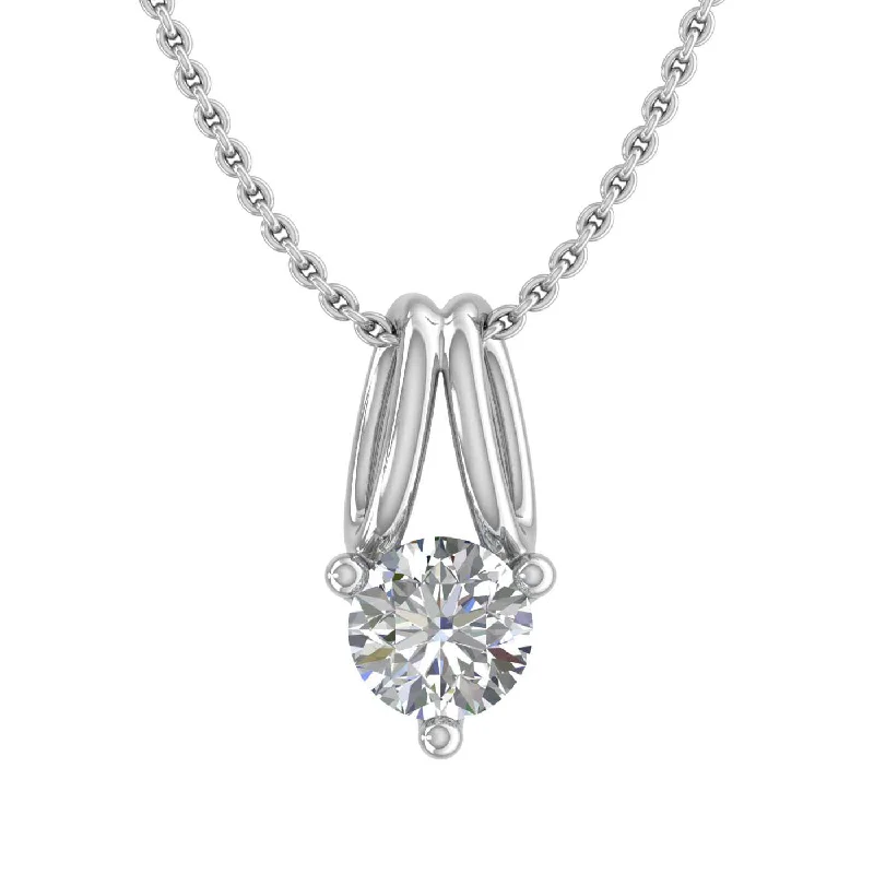 Sparkle For Less – Shop Our Limited-Time Jewelry Deals 1/5 Carat 3-Prong Set Diamond Solitaire Pendant Necklace in Gold (with Silver Chain) Sparkle For Less – Shop Our Limited-Time Jewelry Deals 1/5 Carat 3-Prong Set Diamond Solitaire Pendant Necklace in Gold (with Silver Chain)