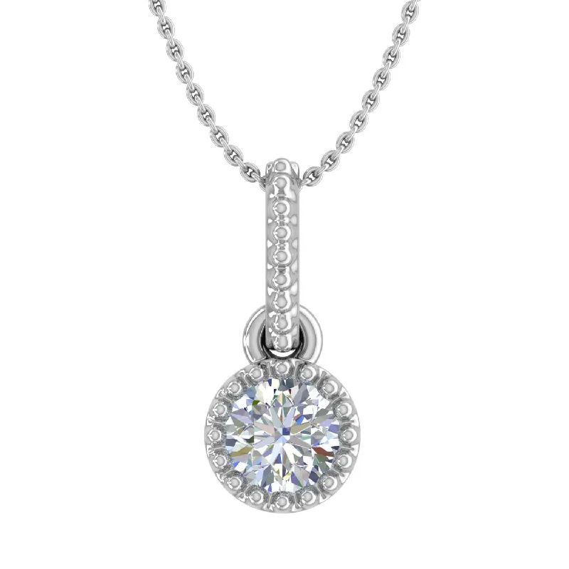 Save On Luxury Jewelry Pieces – Limited-Time Offers 1/5 Carat Solitaire Diamond Pendant Necklace in Gold (Included Silver Chain) Save On Luxury Jewelry Pieces – Limited-Time Offers 1/5 Carat Solitaire Diamond Pendant Necklace in Gold (Included Silver Chain)