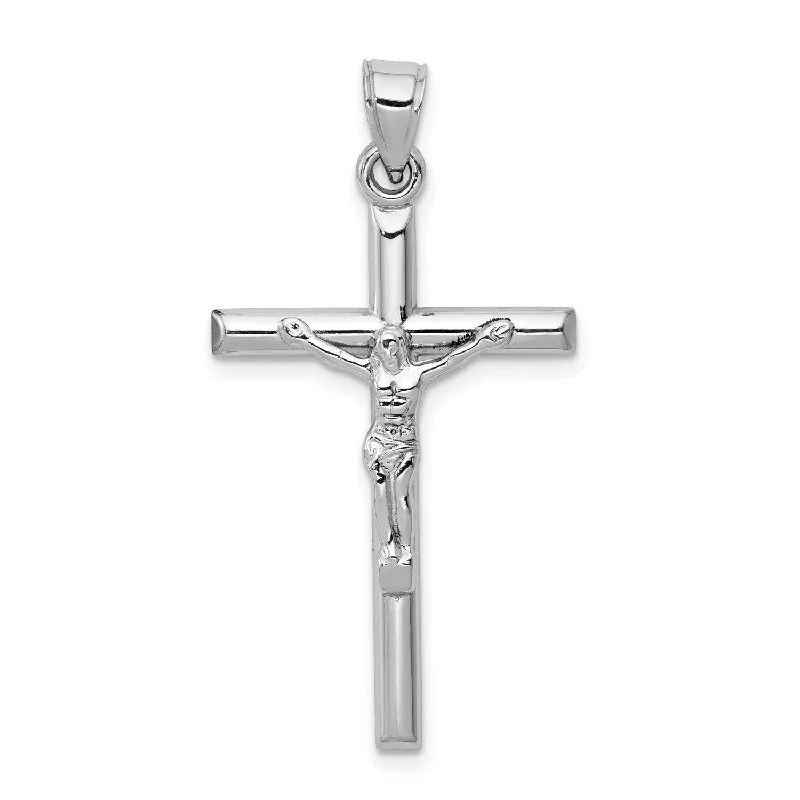 Buy More, Save More – Special Jewelry Discounts 10KT White Gold 32X19MM Crucifix Cross Pendant. Chain Not Included Buy More, Save More – Special Jewelry Discounts 10KT White Gold 32X19MM Crucifix Cross Pendant. Chain Not Included
