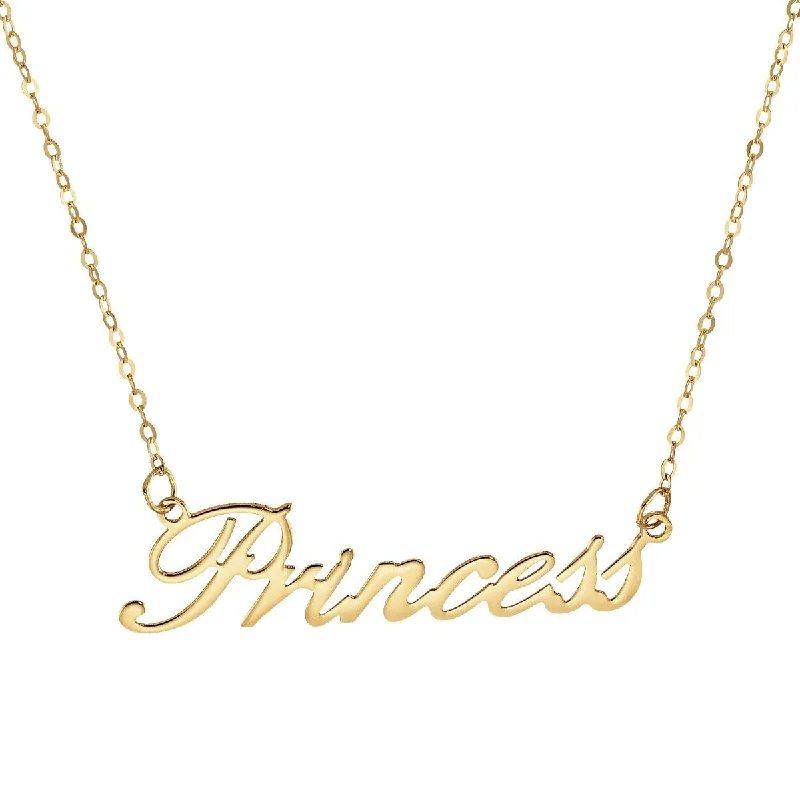 Stunning Jewelry At A Fraction Of The Price 10KT Gold Princess Necklace