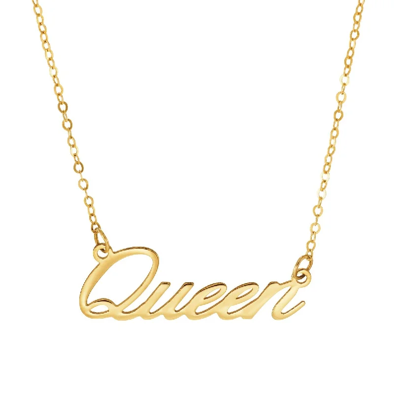 Elegant Jewelry, Exclusive Prices – Shop Now 10KT Yellow Gold 18-inch Queen Necklace Elegant Jewelry, Exclusive Prices – Shop Now 10KT Yellow Gold 18-inch Queen Necklace