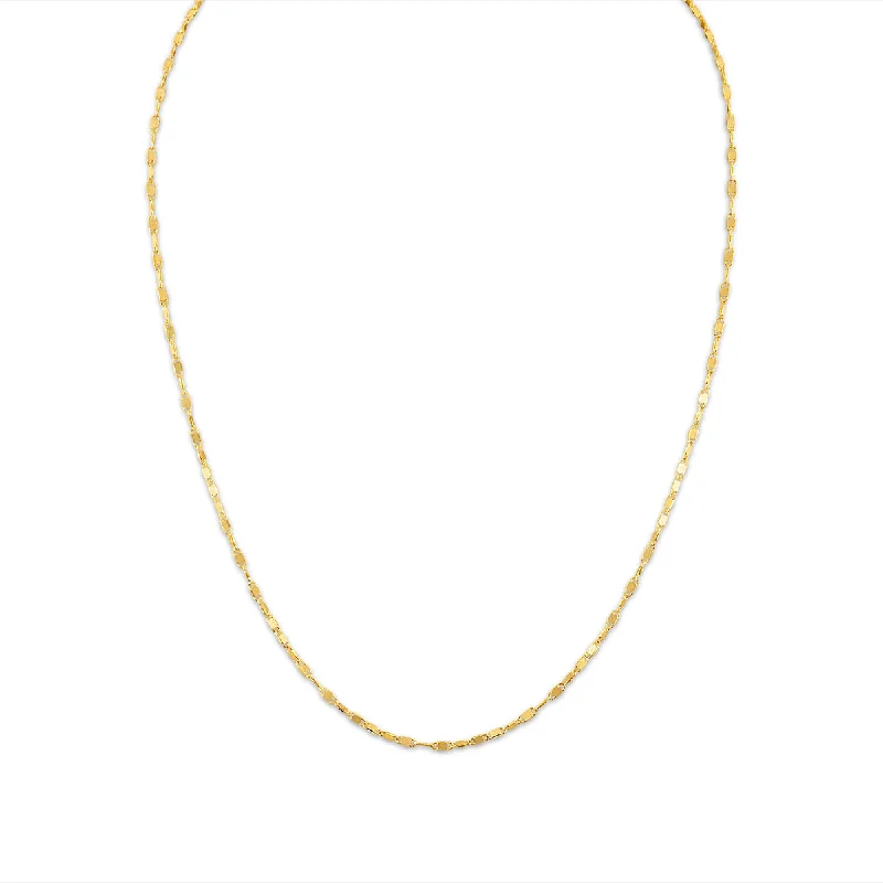 Elegant Necklaces And Bracelets At Limited-Time Offers 10KT Yellow Gold 18-inch Fancy Chain Elegant Necklaces And Bracelets At Limited-Time Offers 10KT Yellow Gold 18-inch Fancy Chain