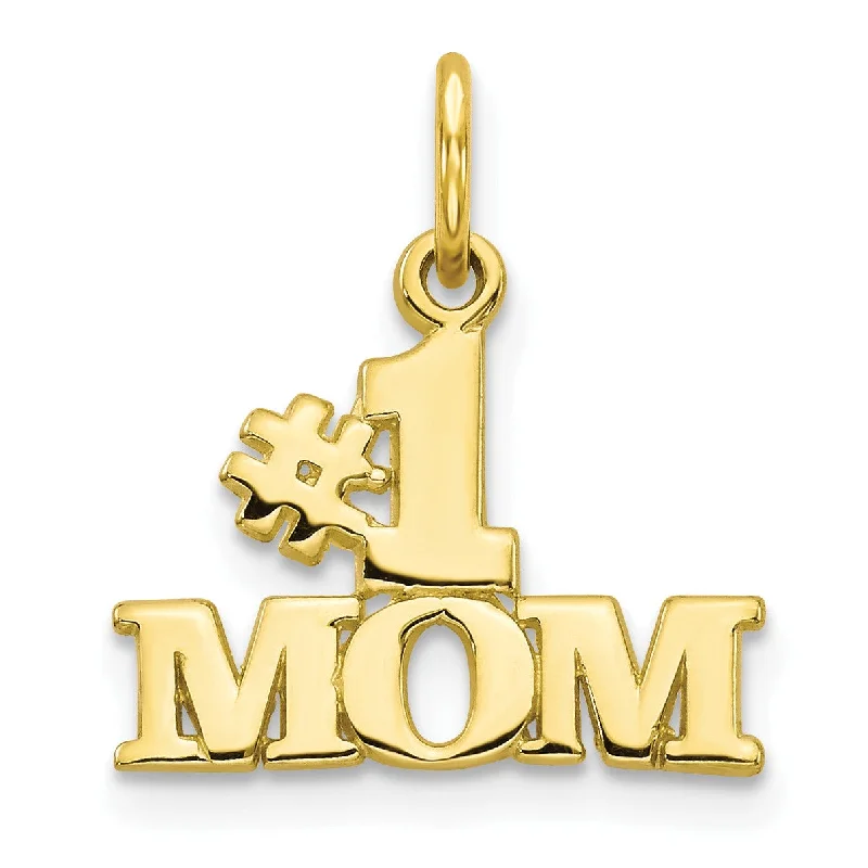 Don't Miss Out On Jaw-Dropping Jewelry Discounts 10KT Yellow Gold 18X16MM Mom Pendant; Initial 1. Chain not Included Don't Miss Out On Jaw-Dropping Jewelry Discounts 10KT Yellow Gold 18X16MM Mom Pendant; Initial 1. Chain not Included