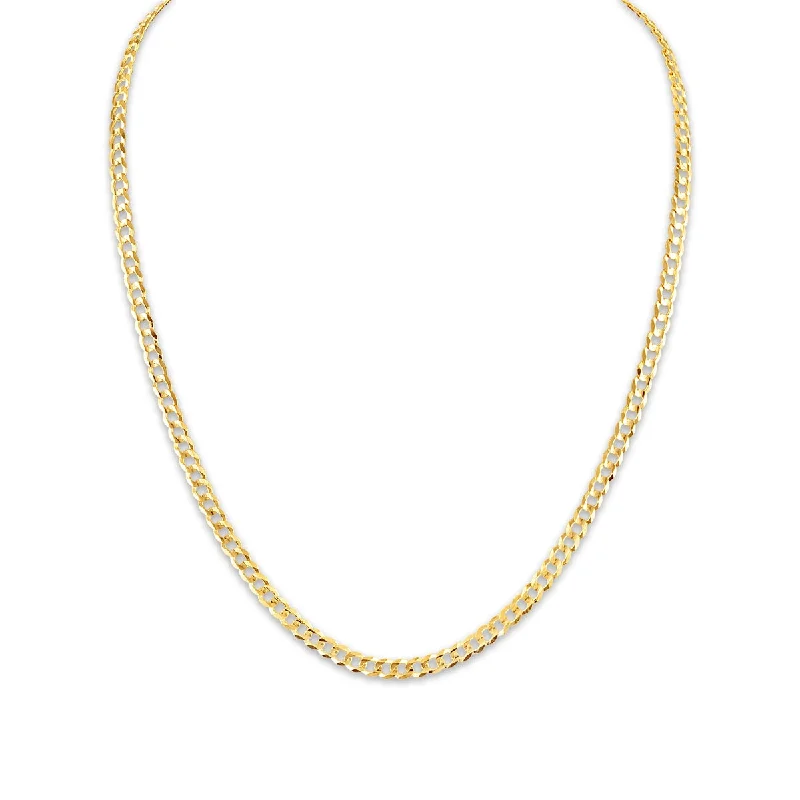 Luxury Jewelry At Unbeatable Discounts 10KT Yellow Gold 20-inch 4.7MM Curb Chain