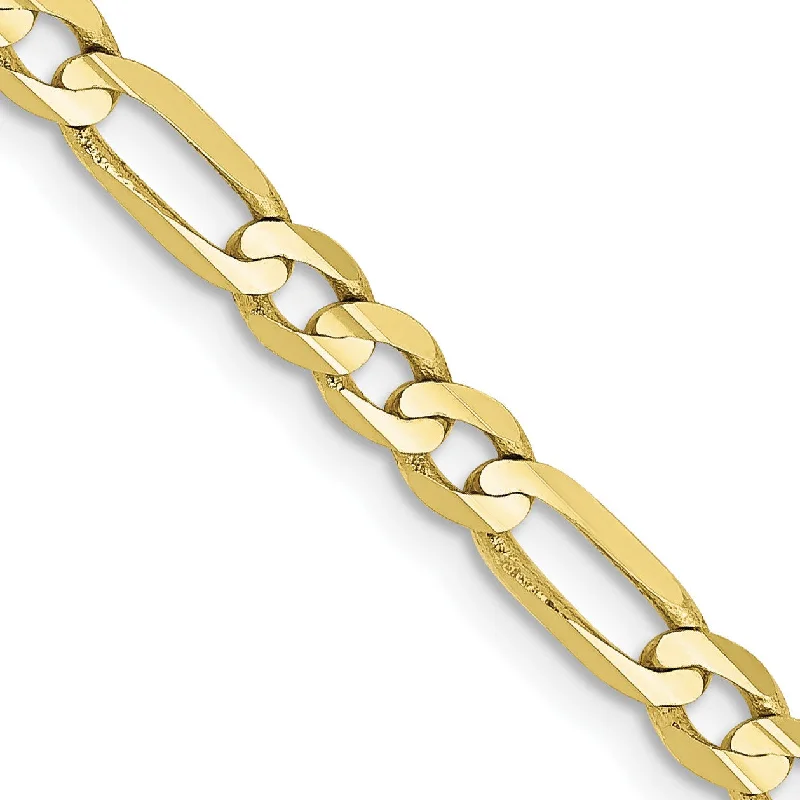 Shop Modern Jewelry Collections With Exclusive Discounts 10KT Yellow Gold 20-inch 4MM Lobster Clasp Figaro Chain Shop Modern Jewelry Collections With Exclusive Discounts 10KT Yellow Gold 20-inch 4MM Lobster Clasp Figaro Chain