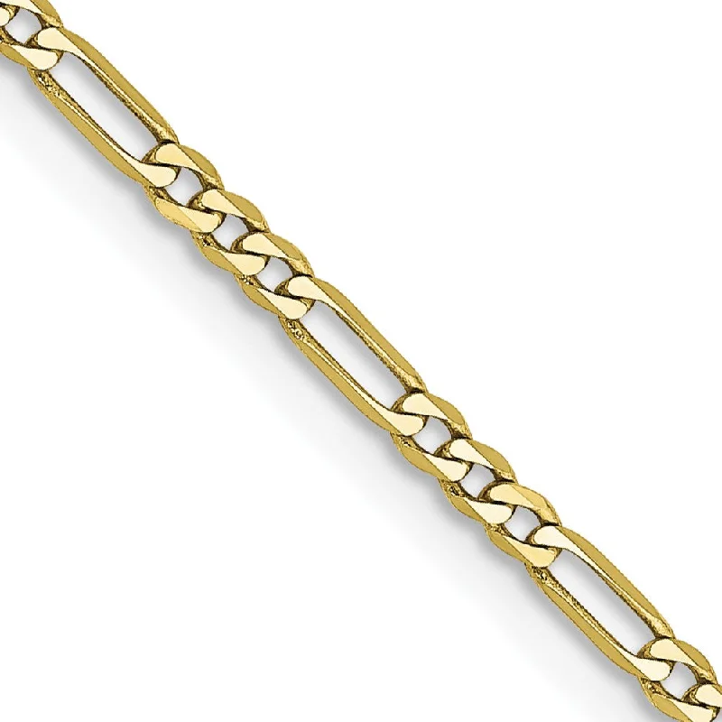 Elevate Your Jewelry Collection With Limited-Time Savings 10KT Yellow Gold 22-inch 1.75MM Lobster Clasp Figaro Chain Elevate Your Jewelry Collection With Limited-Time Savings 10KT Yellow Gold 22-inch 1.75MM Lobster Clasp Figaro Chain