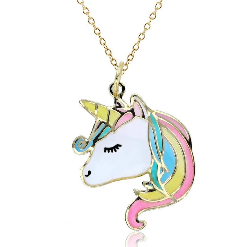 Unmissable Deals On Handmade Jewelry Collections 10KT Yellow Gold 28X18MM 18-inch Unicorn Pendant Unmissable Deals On Handmade Jewelry Collections 10KT Yellow Gold 28X18MM 18-inch Unicorn Pendant
