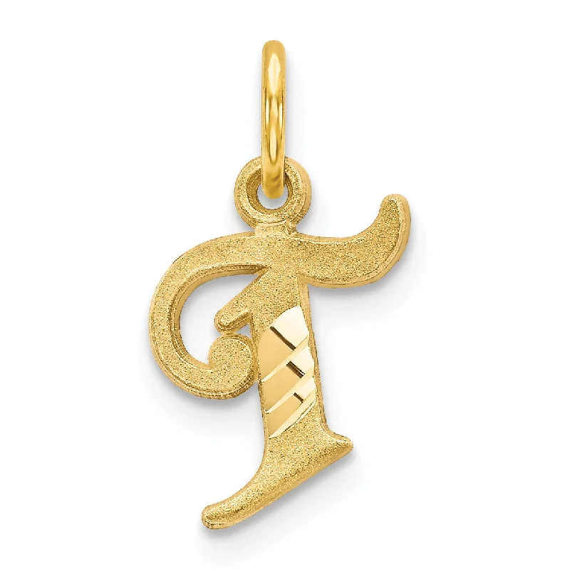 Flash Deals On Fine Jewelry – Shop Before It's Gone 14k Initial T Charm