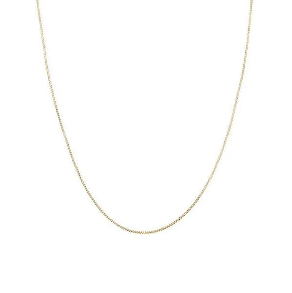 Grab Your Favorite Jewelry At The Lowest Prices 14KT Yellow Gold 16-inch 0.5MM Box Chain Grab Your Favorite Jewelry At The Lowest Prices 14KT Yellow Gold 16-inch 0.5MM Box Chain