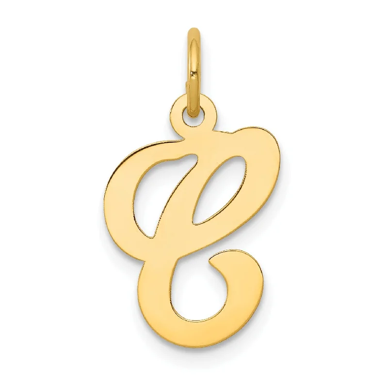 Unmissable Jewelry Clearance – Final Reductions 14KT Yellow Gold 20X11MM Initial Pendant; Initial C. Chain not Included Unmissable Jewelry Clearance – Final Reductions 14KT Yellow Gold 20X11MM Initial Pendant; Initial C. Chain not Included