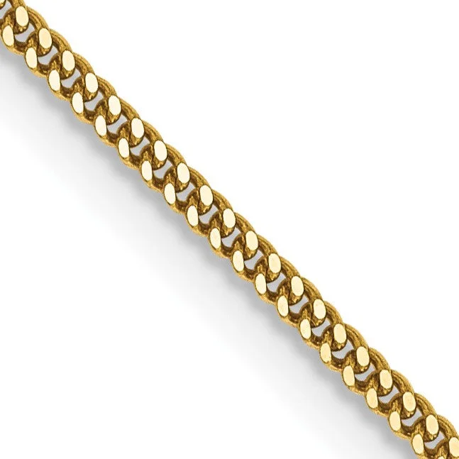 Glamorous Jewelry, Glamorous Deals – Shop Now 14KT Yellow Gold 24-inch 1.3MM Curb Pendant Chain Glamorous Jewelry, Glamorous Deals – Shop Now 14KT Yellow Gold 24-inch 1.3MM Curb Pendant Chain