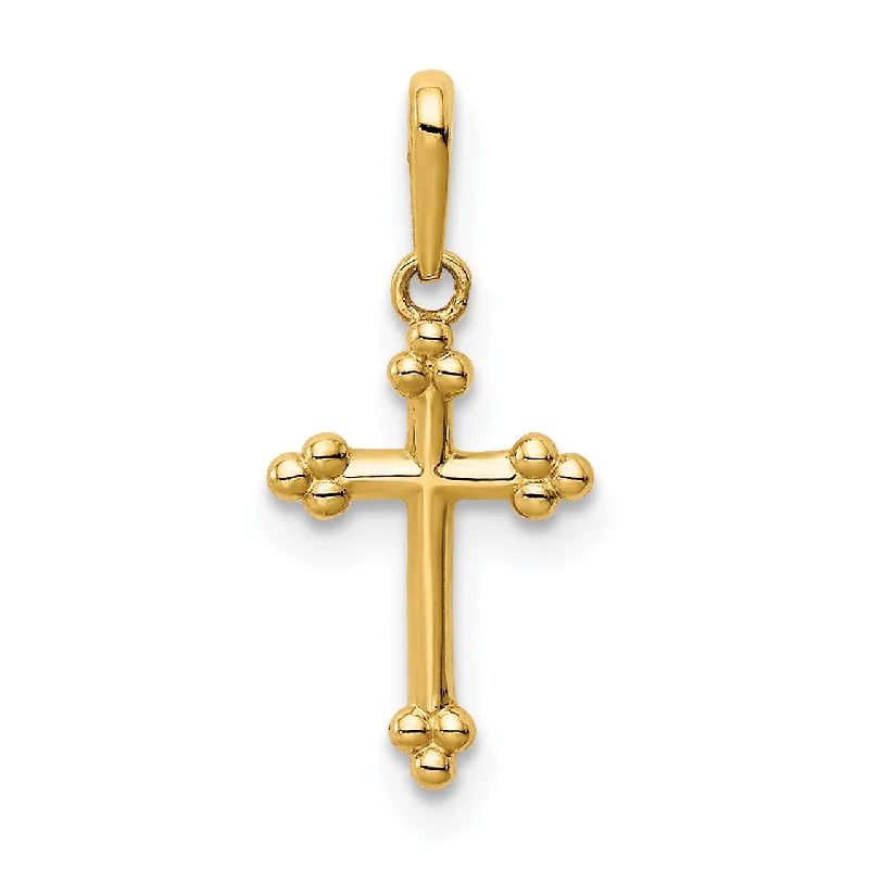 Must-Have Jewelry Pieces At Reduced Prices 14KT Yellow Gold Childrens Cross Pendant. Chain Not Included Must-Have Jewelry Pieces At Reduced Prices 14KT Yellow Gold Childrens Cross Pendant. Chain Not Included