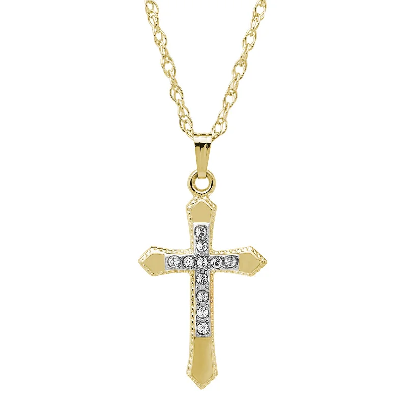 Premium Jewelry Now Available At Special Discounts 14KT Yellow Gold Filled 18-inch Cross Pendant Premium Jewelry Now Available At Special Discounts 14KT Yellow Gold Filled 18-inch Cross Pendant