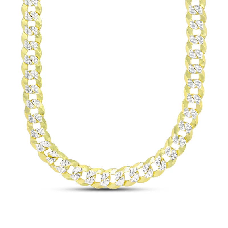 Unmissable Deals On Handmade Jewelry Collections 14KT Yellow Gold Plated Sterling Silver 26-inch 10MM Pave Curb Chain Unmissable Deals On Handmade Jewelry Collections 14KT Yellow Gold Plated Sterling Silver 26-inch 10MM Pave Curb Chain