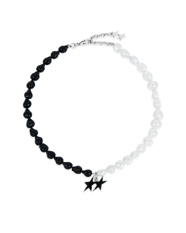 Handcrafted Jewelry Sale – Unique Designs At Low Prices B&W Icon Necklace